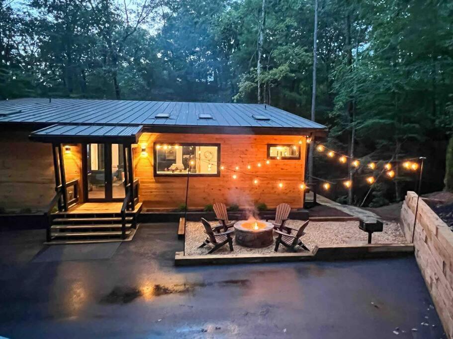 Modern Mountain Getaway With Hot Tub, Fire Pit Villa Sautee Nacoochee Exterior photo